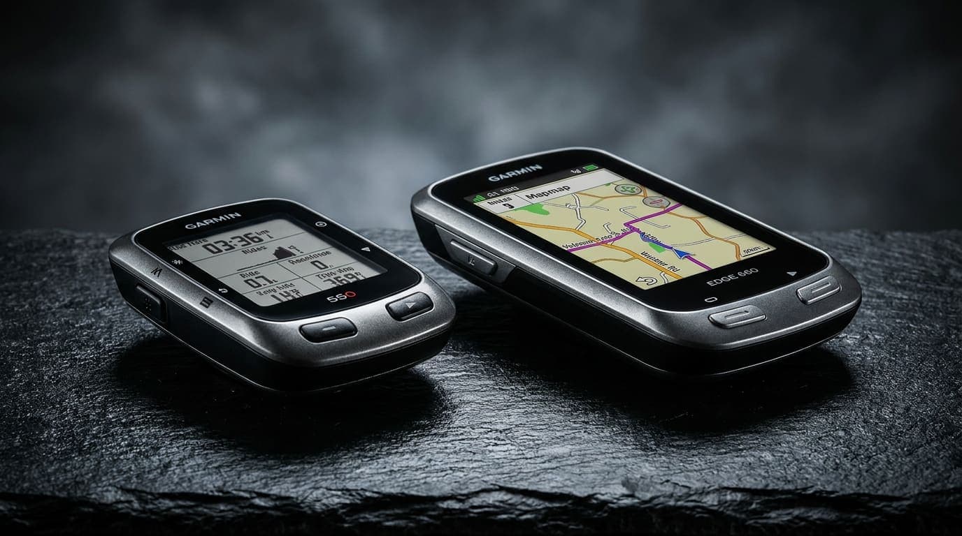 Garmin Edge 550 and 660 mid-range cycling computers