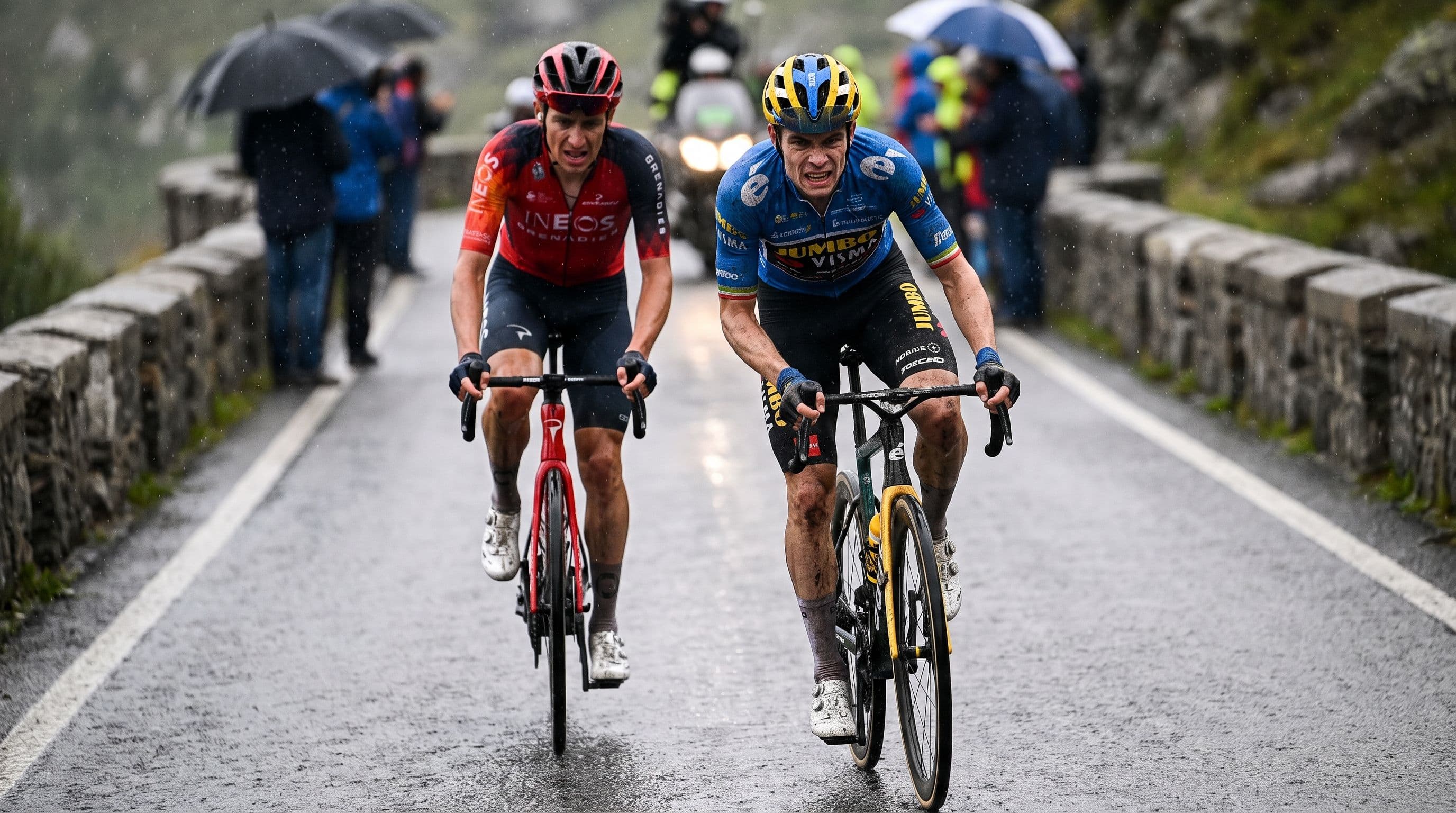 Stage 12 - Pogačar edges Vingegaard at Puy Mary, takes 1'09" lead into rest day