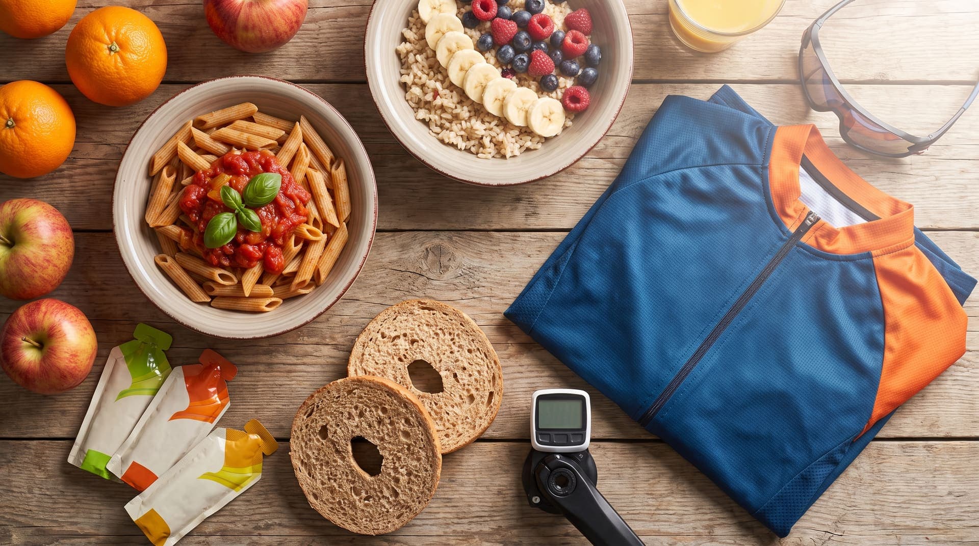 Carbohydrate intake and glycogen research for cyclists
