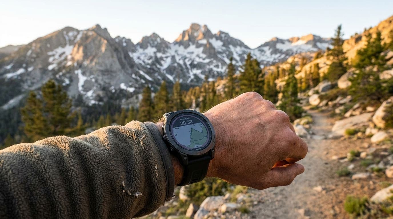 Garmin Fenix 9 with MicroLED display